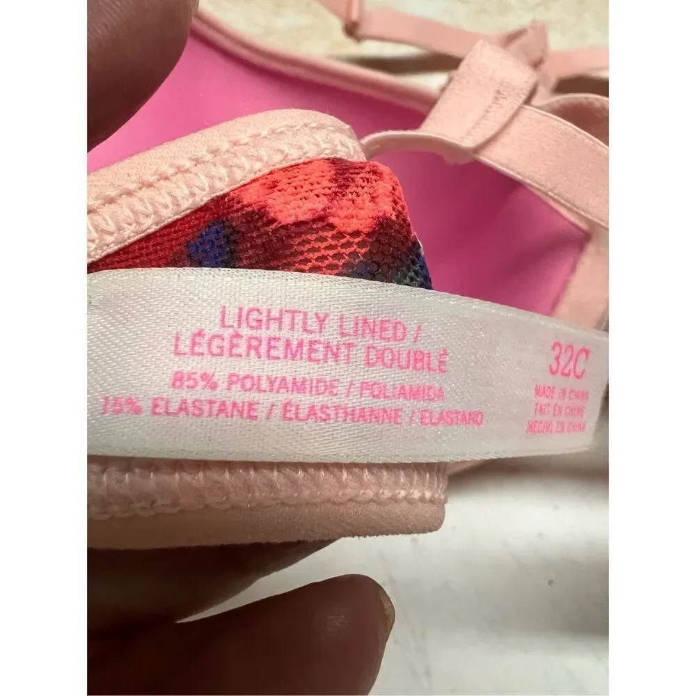 Pink by Victoria Secret Lightly Lined Bra Sz 32B